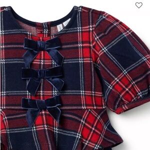 Janie & Jack Tartan Gift Dress {size 3} Plaid Holiday